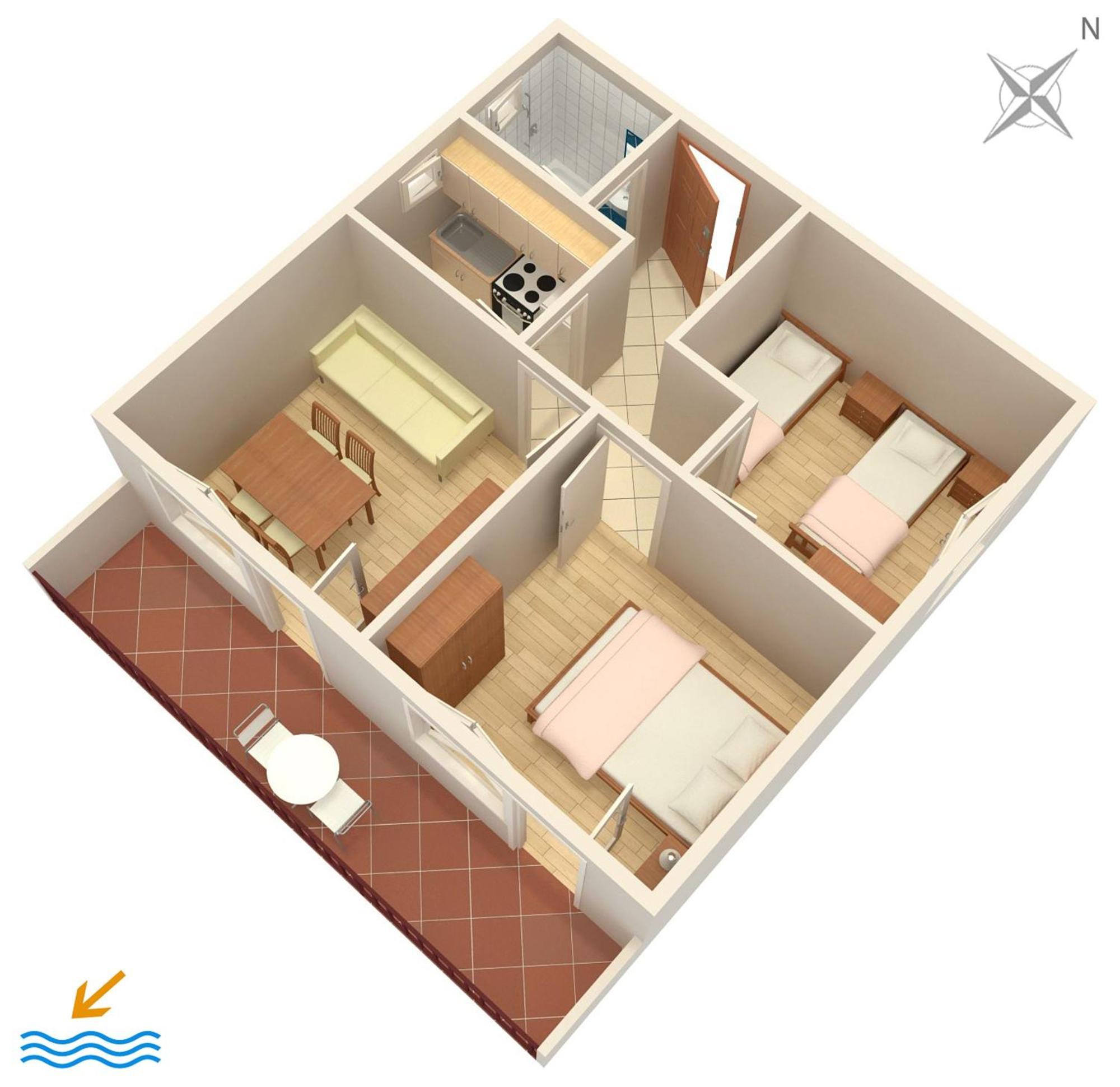 Apartments With A Parking Space Marusici, Omis - 657 미미체 외부 사진